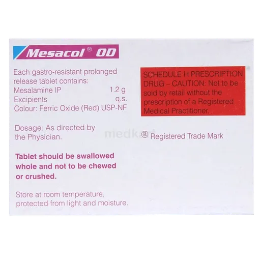 mesacol od tablet 15's